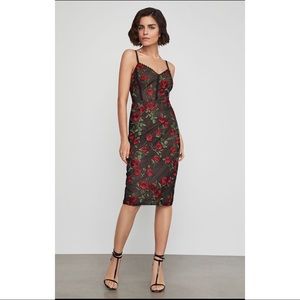 BCBGMAXAZRIA | NWT Embroidered Sheath Dress